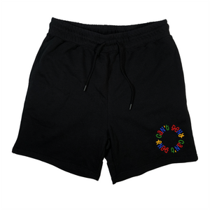 Black French Terry Shorts