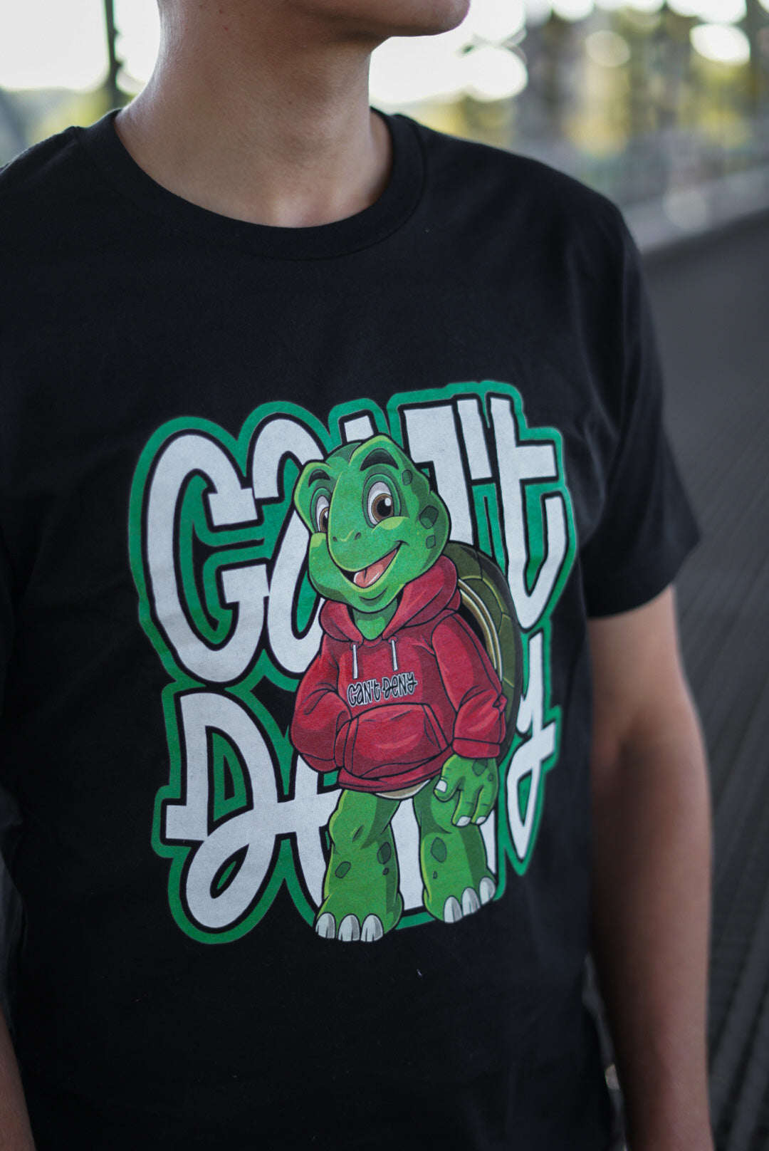 Can't Deny Turtle Mascot Tee